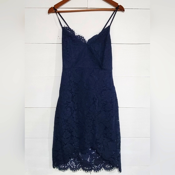 Lulu's flirting with desire sleeveless mini dress - Picture 2 of 9